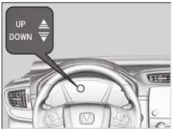 Honda CRV (2021) - Indicateur de montée/descente des rapport - 1