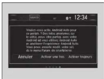 Honda CRV (2021) - Activation d'Android Auto - 1