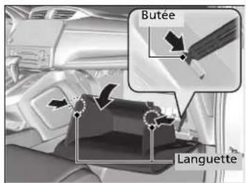 Honda CRV (2021) - Comment remplacer le filtré à poussière et à pollen - 2