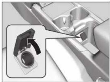 Honda CRV (2021) - Prise d'alimentation des accessoires - 1