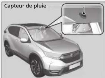 Honda CRV (2021) - Essuie-glaces intermittents automatiques - 1