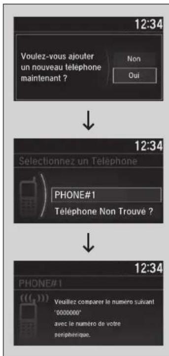 Honda CRV (2021) - Réglage du téléphone - 1