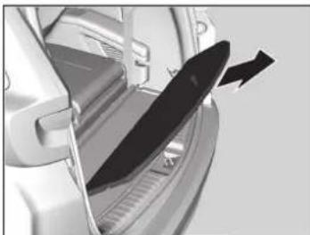 Honda CRV (2021) - Lors de l'installation du cache de plancher dans la position inférieure - 2