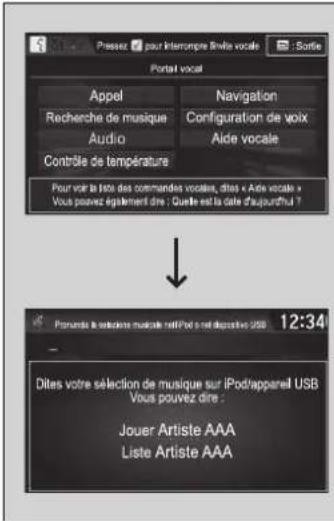 Honda CRV (2021) - Recherche de musique à l'aide de SBV - 1