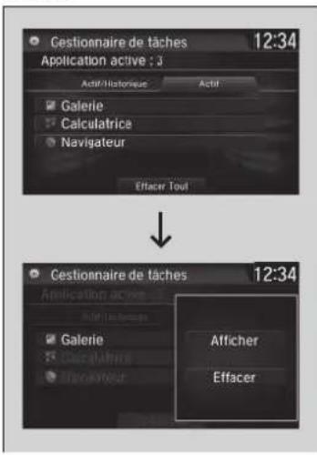 Honda CRV (2021) - Fermetre d'applications - 1