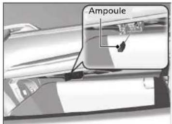 Honda CRV (2021) - Ampoule de la boite à gants* - 2