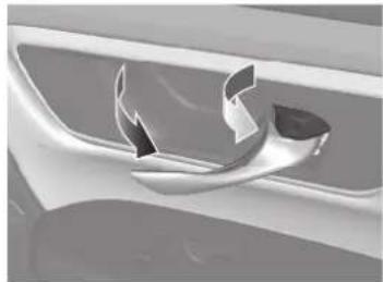 Honda CRV (2021) - Déverrouillage des portes avant de l'intérieur P186 - 1