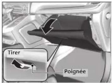 Honda CRV (2021) - Comment remplacer le filtré à poussière et à pollen - 1