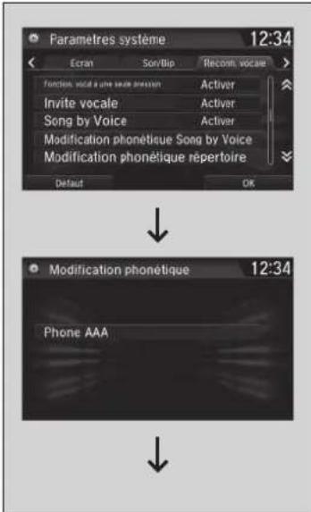 Honda CRV (2021) - Modification phonétique repertoire* - 1