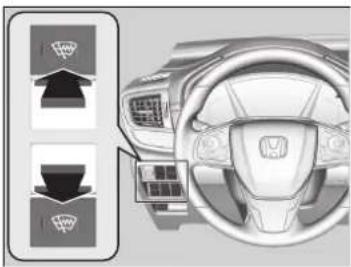 Honda CRV (2021) - Bouton de pare-brise chauffant* - 1