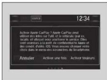 Honda CRV (2021) - Activation d'Apple CarPlay - 1