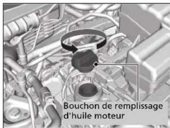 Honda CRV (2021) - Appoint d'huile moteur - 1