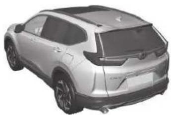 Honda CRV (2021) - Pneu creve - 1