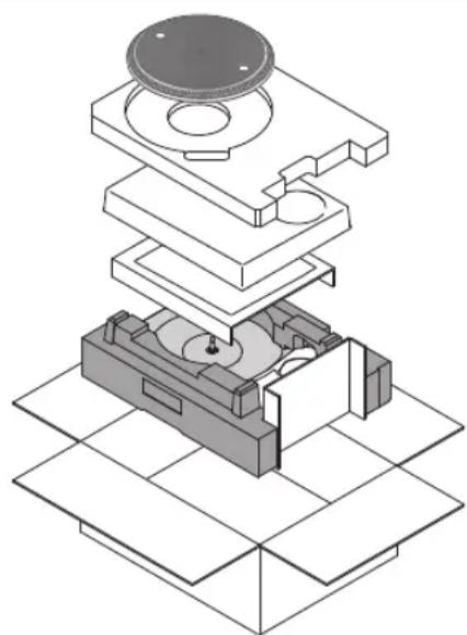 TECHNICS EAHT700 - Desplazamente de la unidad - 1
