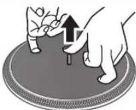 TECHNICS EAHT700 - De draaischijf verwijderen - 1
