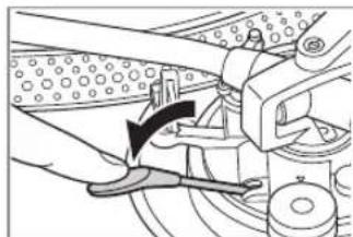 TECHNICS EAHT700 - Lower the cue lever slowly. The tone arm moves down slowly. - 1
