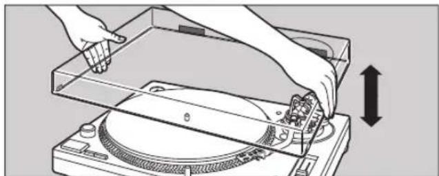 TECHNICS EAHT700 - Montér støvlåget - 1