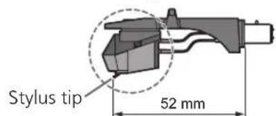 TECHNICS EAHT700 - Adjust the overhang. - 1