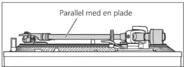TECHNICS EAHT700 - Når du ikke kender pickup'ens højde (H), eller;når du ikke anvender det medfolgende pickuphus - 1