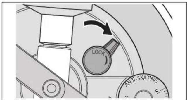 TECHNICS EAHT700 - After arm height adjustment is finished, lock the tone arm by turning the arm lock knob. - 1