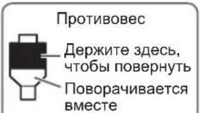 TECHNICS EAHT700 - NobeprHnTe npotnbOBec, YTo6bl OtperynpoBaTb daBJeHne nJIb B COOTBeTCTBnC KapTpndxKem. - 1