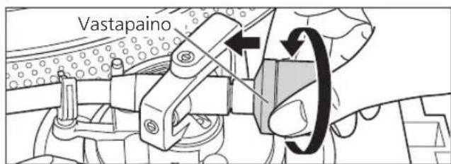 TECHNICS EAHT700 - Kiinnitā vastapaino änivarrentakaosaan. - 1