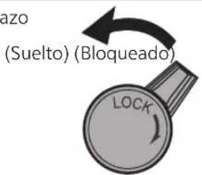 TECHNICS EAHT700 - Suelte el bloqueo del brazo. - 1