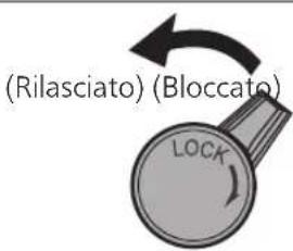 TECHNICS EAHT700 - Rilasciare il blocca braccio. - 1