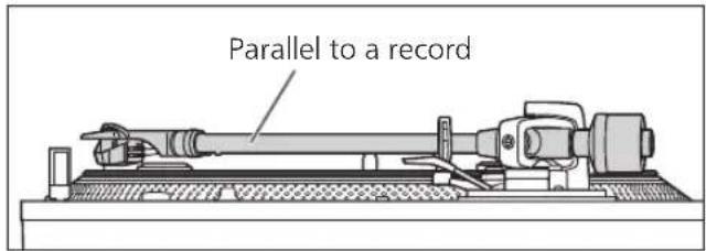 TECHNICS EAHT700 - - When you don't know the cartridge height (H) or when you don't use the supplied head shell - 1