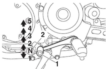 YAMAHA XVS950 (2015) - ATTENTION - 1