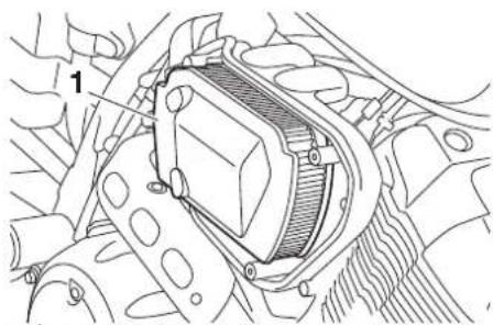 YAMAHA XVS950 (2015) - Remplacement de l'élément du filtre à air - 2