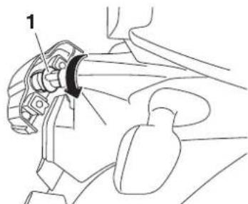 YAMAHA XT1200ZE (2015) - Remplacement d'une ampoule d'éclairage de la plaque d'immatriculation - 2