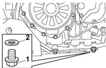 YAMAHA XT1200ZE (2015) - Changement de l'huile moteur (avec ou sans remplacement de la cartouche du contrôle à huile) - 1