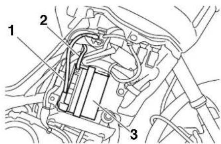 YAMAHA XT1200ZE (2015) - Batterie - 1