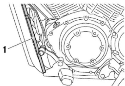 YAMAHA XVS1300CU (2014) - Durite de mise à l'air/de trop- plein du réservoir de carburant - 1
