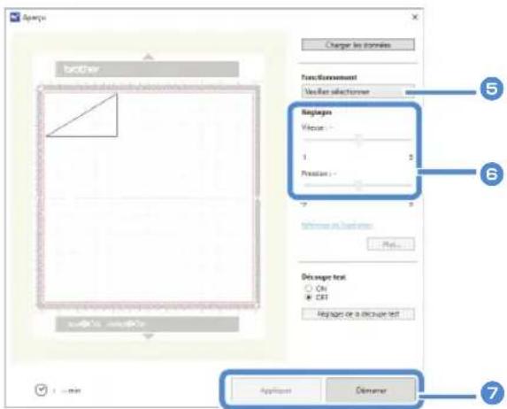 BROTHER DC200 - Ouvrez le motif dans DesignNCut Manager. - 1