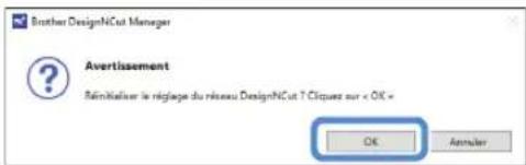 BROTHER DC200 - Cliquez sur [OK] pour commencer l'initialisation. - 1