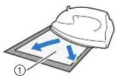 BROTHER DC200 - Otez la feuille de protection de la face adhesive du support standard. - 4