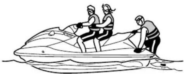 YAMAHA WaveRunner GP1800R HO (2020) - Övning 9: Körå med passagerare - 2