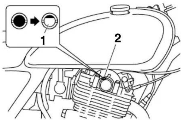 YAMAHA SR400 (2016) - ATTENTION - 1