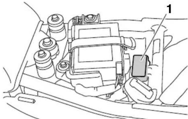 YAMAHA SR400 (2016) - Fusible spécifié : 30.0 A - 1