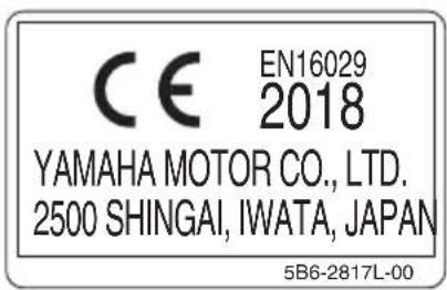 YAMAHA TTR110E (2019) - Europe - 1