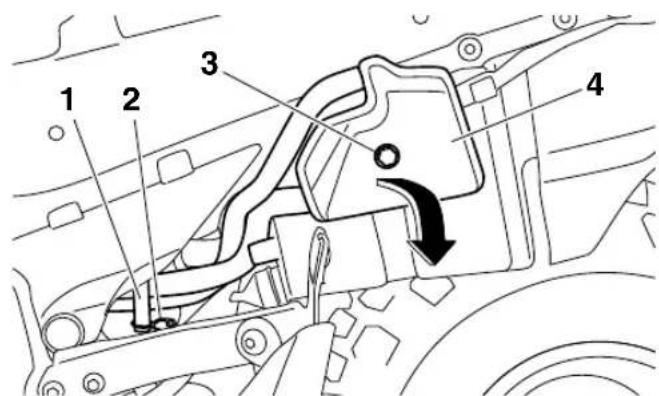 YAMAHA YFZ450R (2018) - Précontrainte de ressort - 1