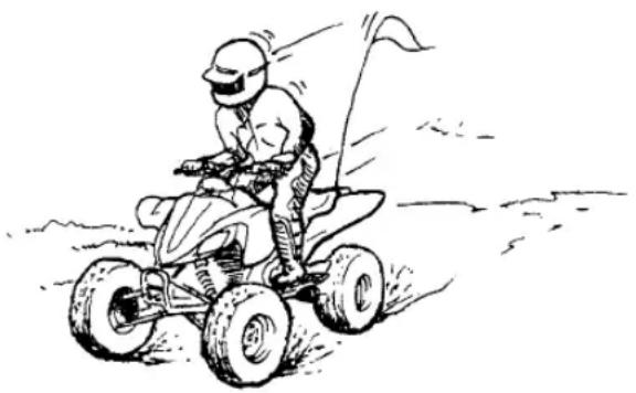 YAMAHA YFZ450R (2018) - AVERTISSEMENT - 1