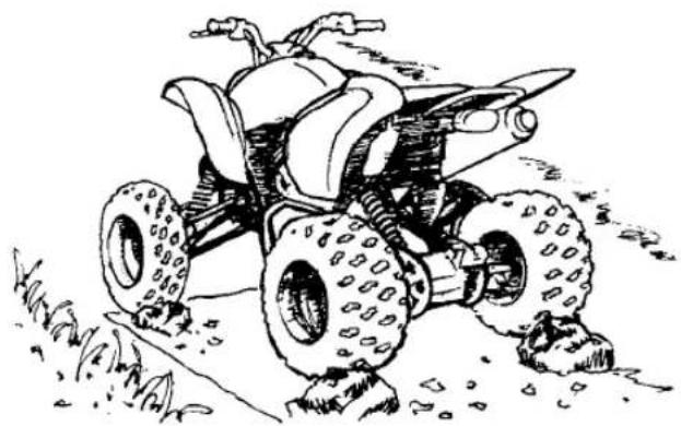 YAMAHA YFZ450R (2018) - AVERTISSEMENT - 1