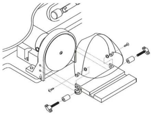 DREMEL 1800 - Installing the Flex Shaft (Optional Accessory - Model 225) - 3