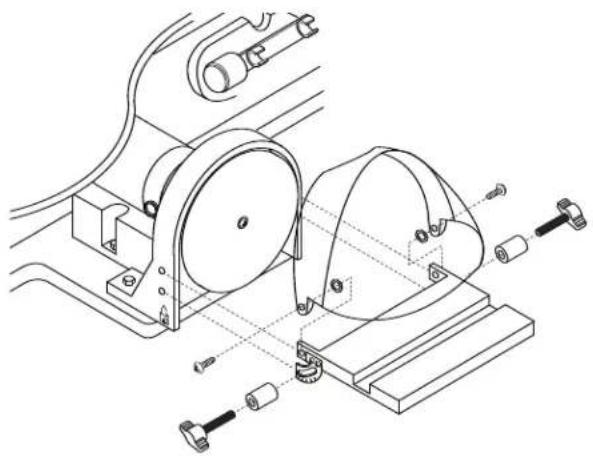 DREMEL 1800 - Installation de l'arbre Flexible (Accessoire en Option, Modèle 225) - 3