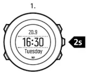 SUUNTO Ambit3 Run - Réglage des paramètres - 1
