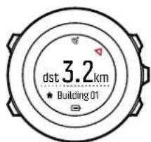 SUUNTO Ambit3 Run - Pour naviguer vers un POI : - 2