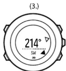 SUUNTO Ambit3 Run - Définition du verrouillage de relèvement - 4